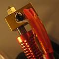Creality style hotend with push in thermistor, David Pilling